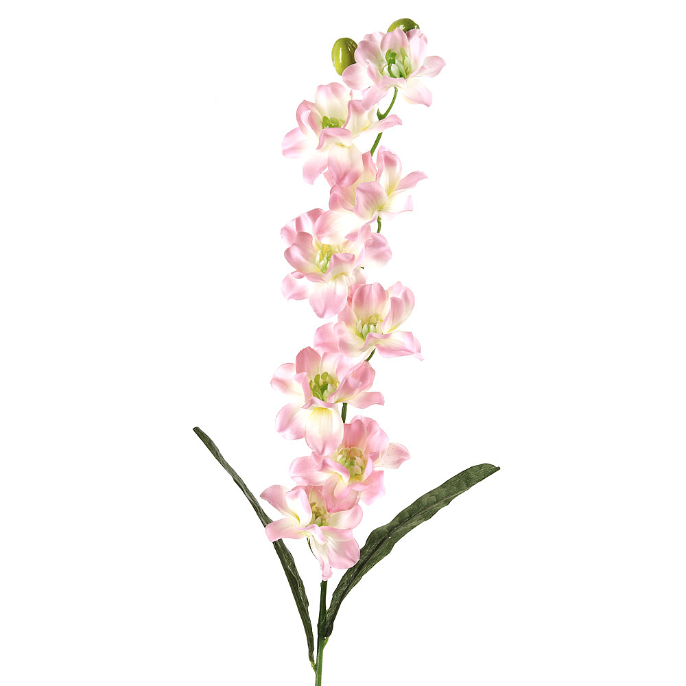 Цветок искусственный (на ножке) "Орхидея" h=93см. (3вида) (min6) (упаковочный пакет)