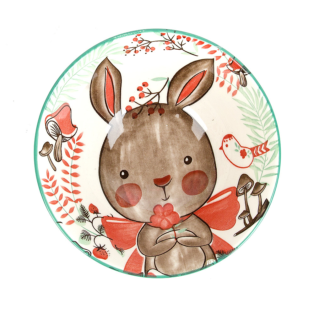 Салатник "Kawaii Forest. Rabbit" v=400мл. (min 20) (без индивидуальной упаковки)