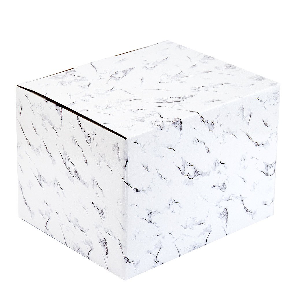 Чайник заварочный "Белый мрамор" 18*11,5*13,5/18,5 см v=800мл. (подарочная упаковка)