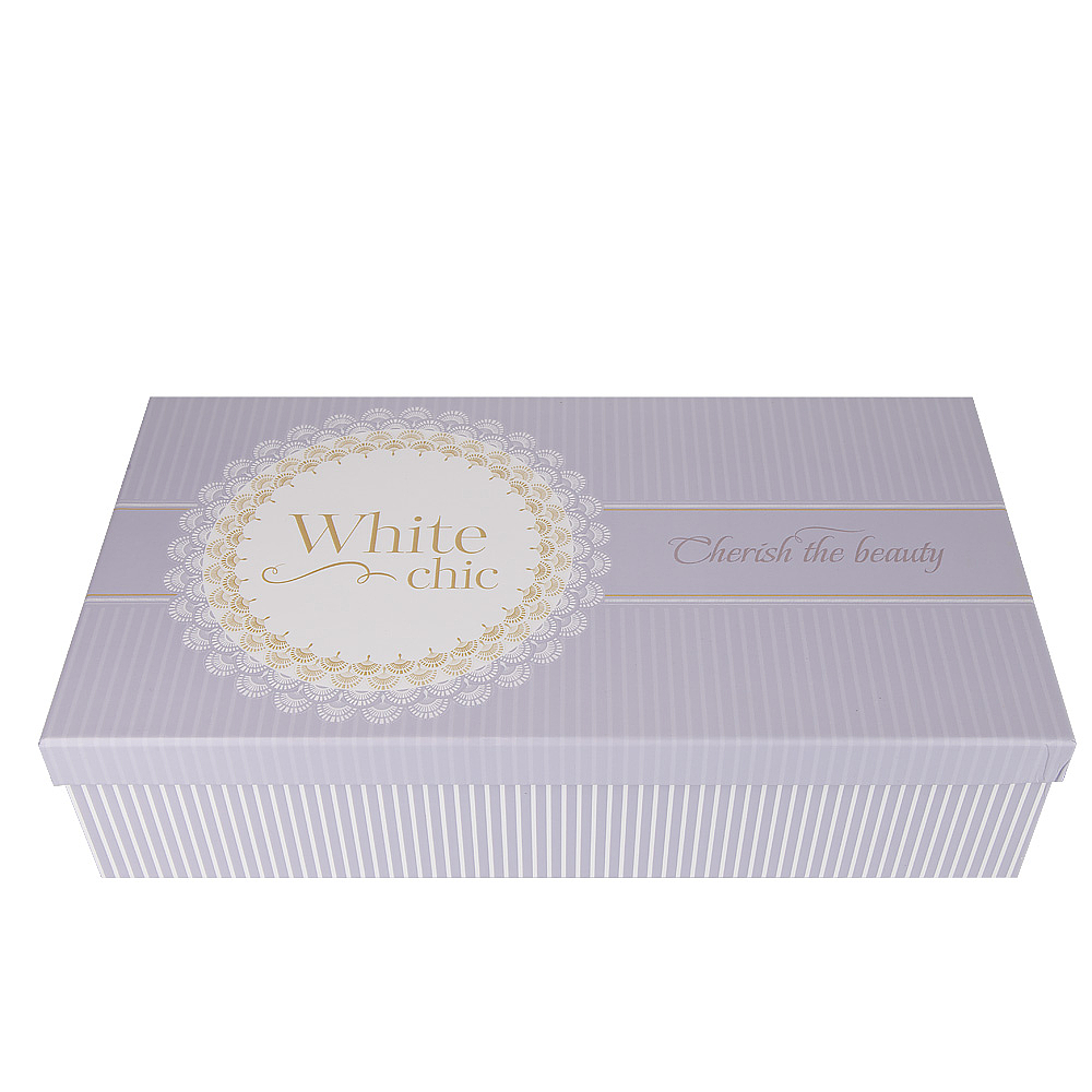Набор чайный 12пр. "White chic" (6 персон) v=190мл  (подарочная упаковка)