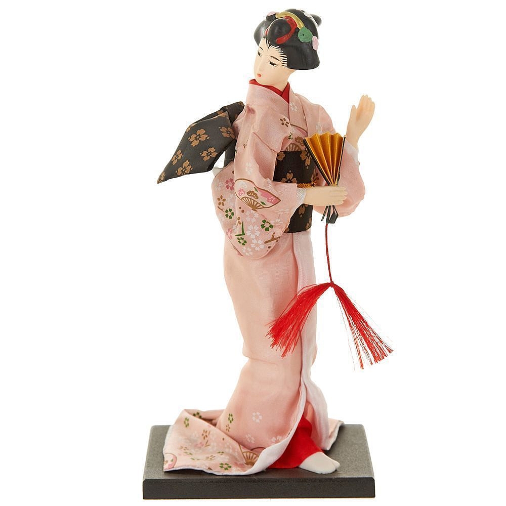 Фигурка декоративная "Японка в кимоно" 9*6,5*18,5см. (6видов) (транспортная упаковка)